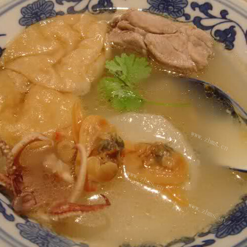 好喝的猪骨面筋汤