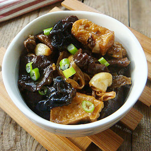 好吃的豆泡炒木耳