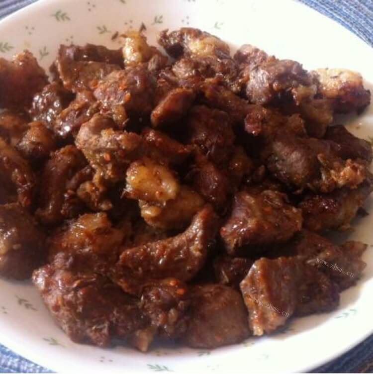 美味烤羊肉粒