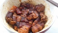 又香又好吃的酱香肉粽做法图解3)