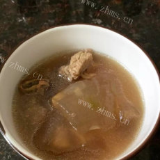 美味的芦荟排骨汤