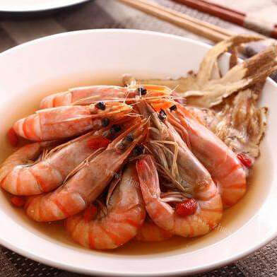 美味的豉油王鲜味虾