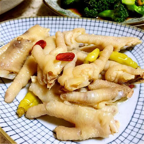 美容美食泡椒糟卤凤爪