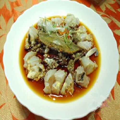 美味的炝梭子蟹
