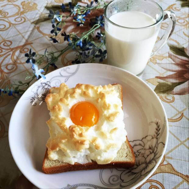 美味的火烧云吐司