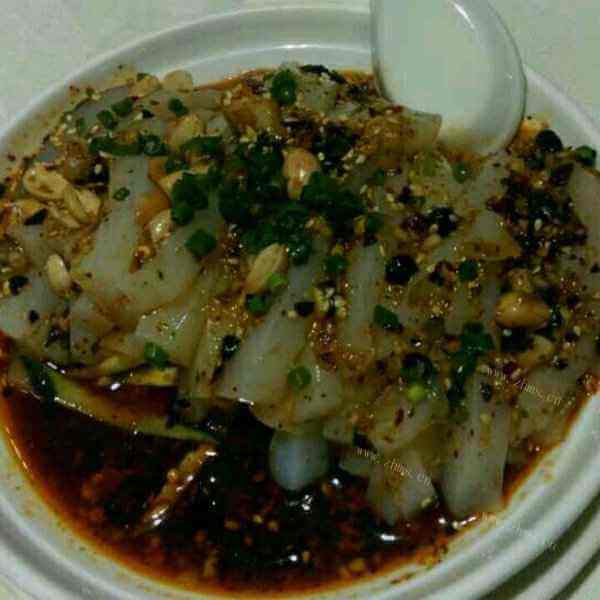 家常酸辣拌凉粉