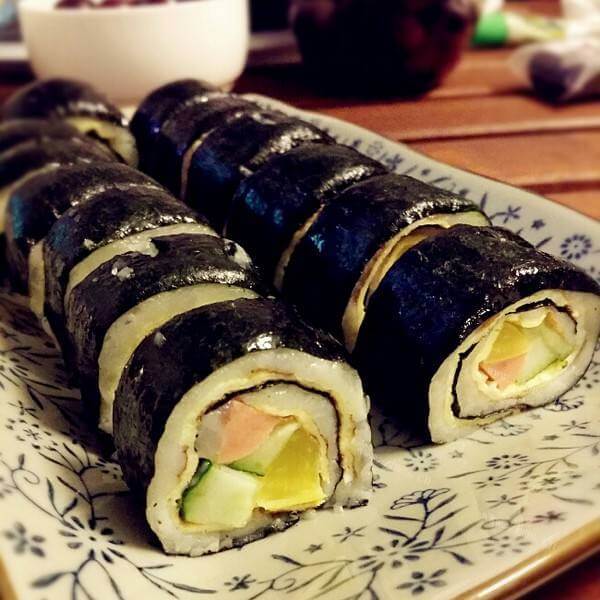 好吃的土豆泥寿司