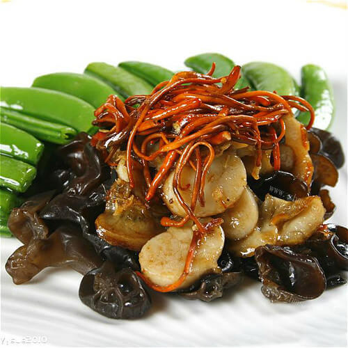 好美味的鲜贝炒酸菜