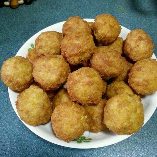 浑圆的肉团子