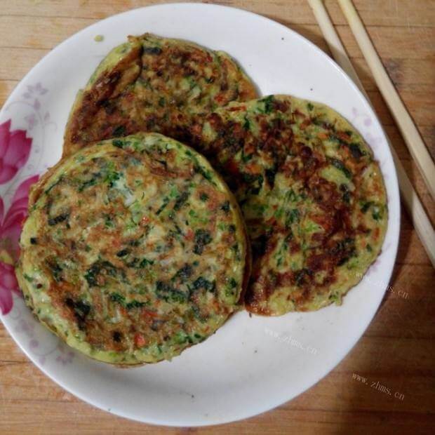 漂亮的青菜饼子