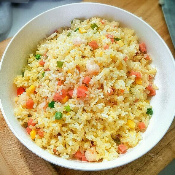美味的潮汕鸭肉炒饭