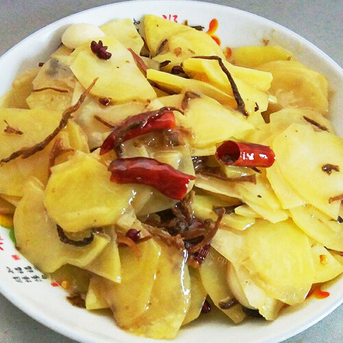 家常腌菜煮洋芋