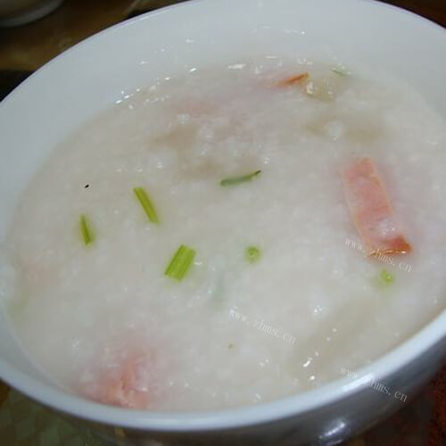 美味的火腿冬瓜粥