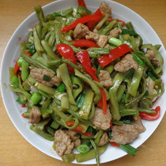 美味的炒贡菜