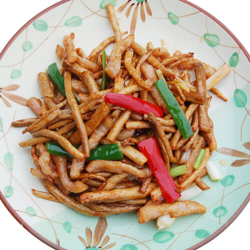 长豆炒肉丝~简单美味