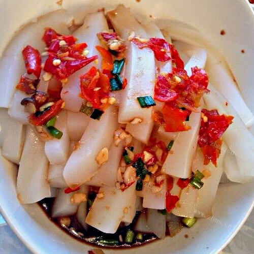 开胃的酸辣拌凉粉