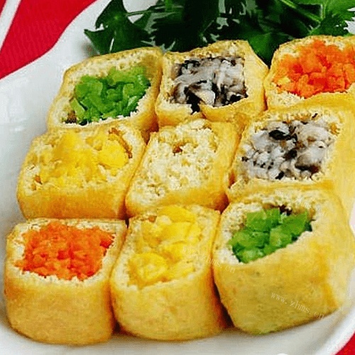 美味的鱼肉韭菜蛋