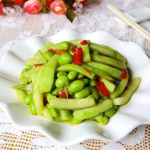 物尽其用的清炒瓜皮