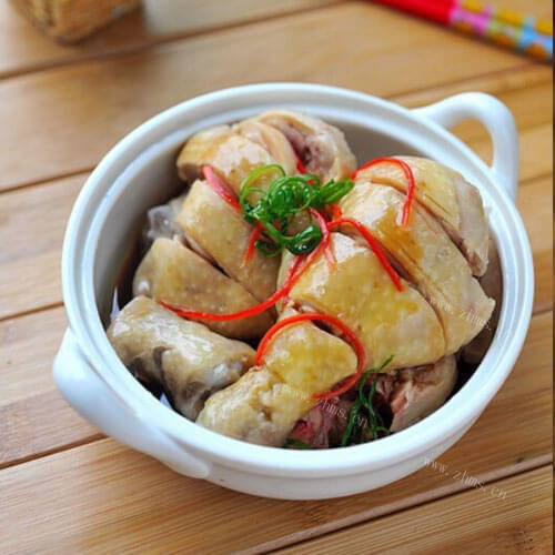 美味的葱油鸡腿