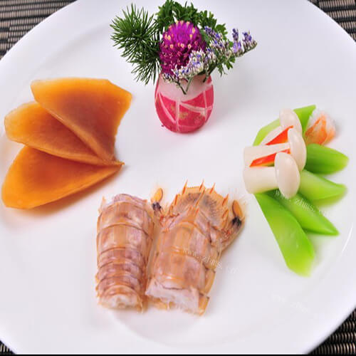 美味的创意冷菜拼盘