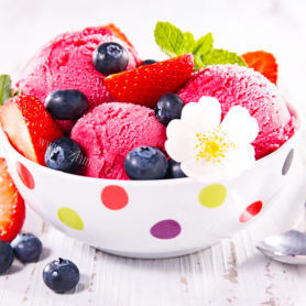 自制草莓冰激凌