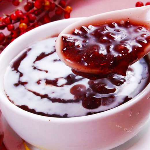 美味的莲藕栗子糖水