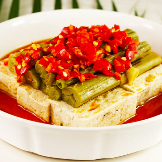 劲辣剁椒鸭血豆腐