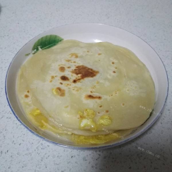 香嫩的可可鸡蛋饼