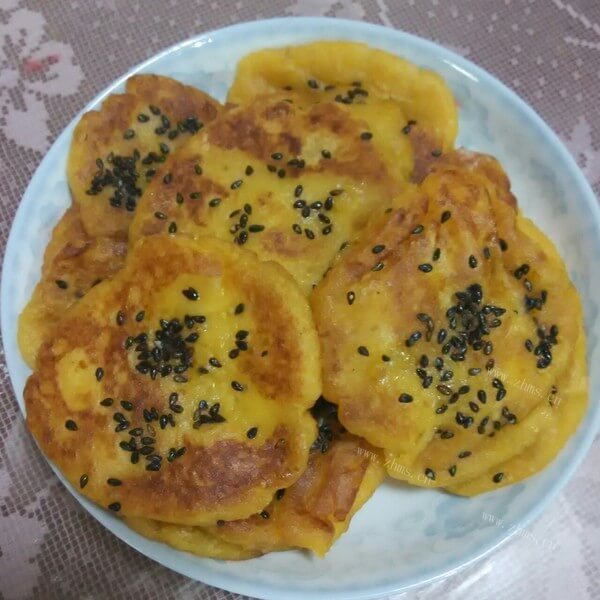 可口的橄榄油椰香芝麻饼