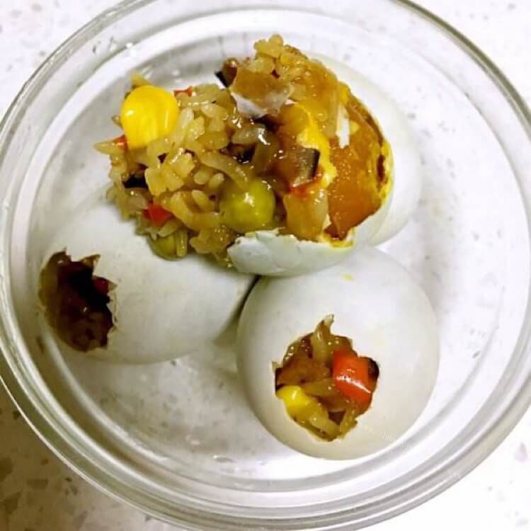 好吃的黄金糯米蛋