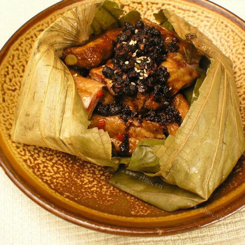 美味荷叶肉包饭