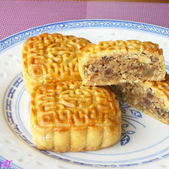 好吃的果脯月饼