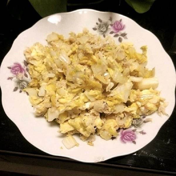 好吃的虾皮黄瓜炒蛋