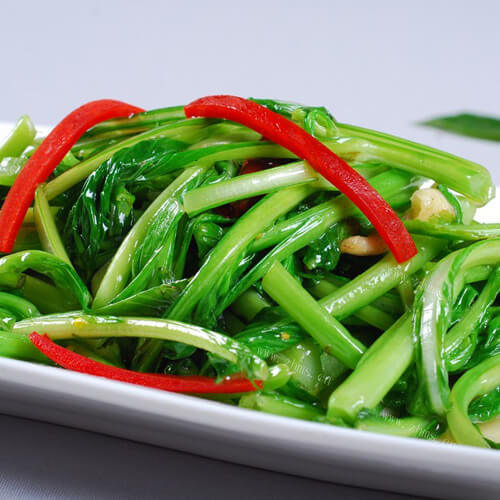 家常干贝菜心