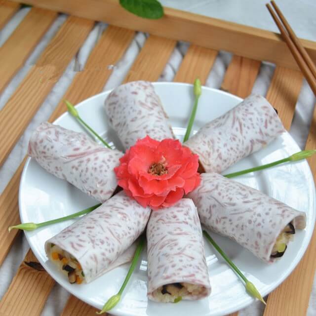 美味腐皮糯米卷