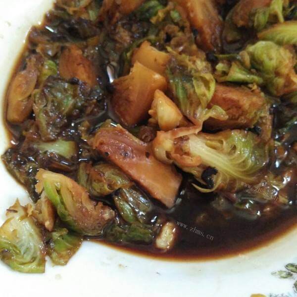 简单的蚝油炒甘蓝