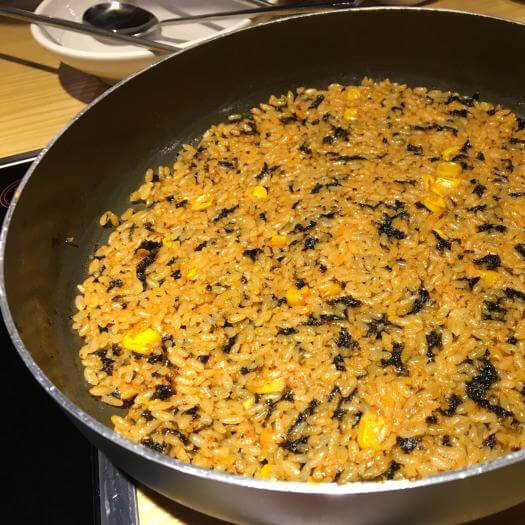 风味韩式年糕炒饭