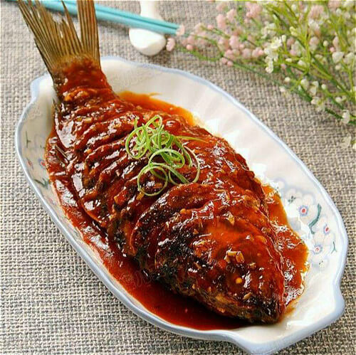 美味的糖醋海鱼
