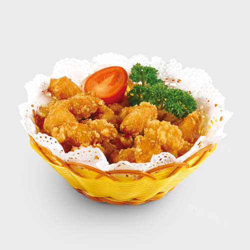 好吃非油炸鸡米花饭