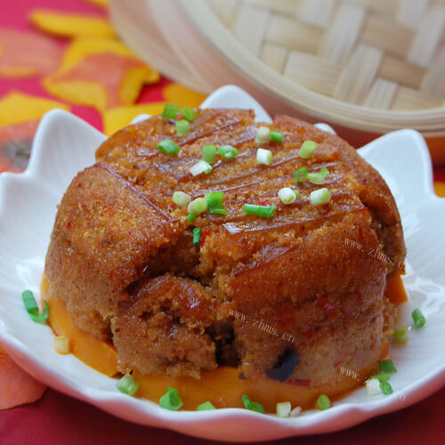 美味淮山药蒸肉碎