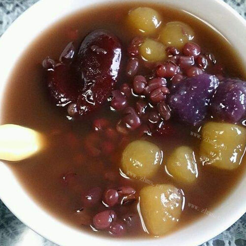 美味的红豆南瓜圆子汤