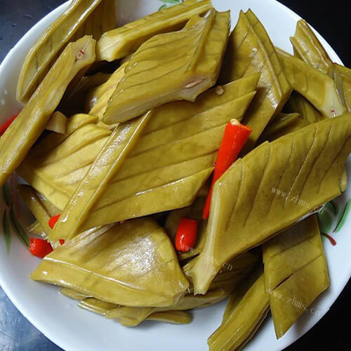 酸辣泡刀豆