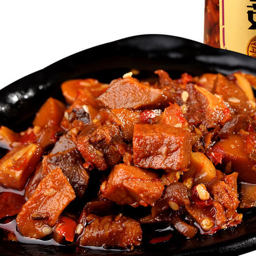 家常香菇牛肉拌饭酱