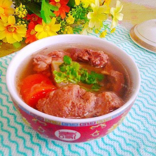 好吃的胡萝卜冬瓜烧牛肉