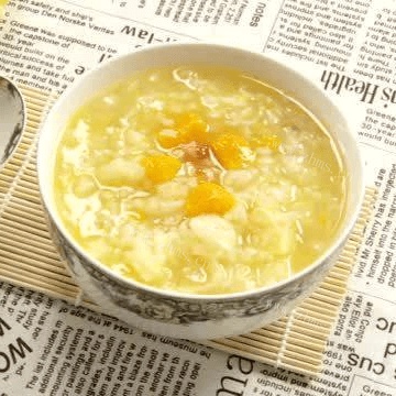 美味的银耳南瓜粥
