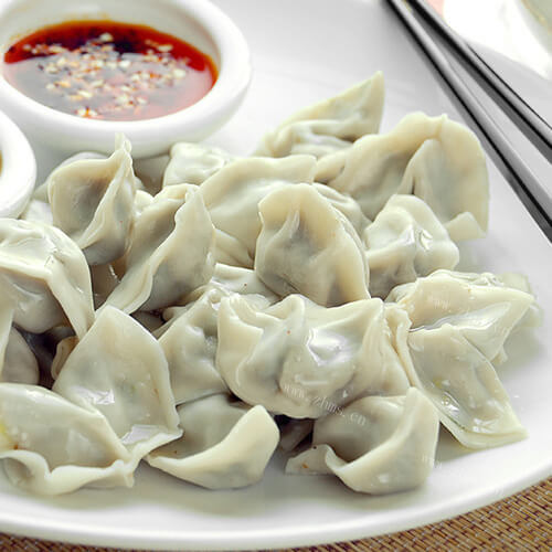 香浓的香菇木耳饺子