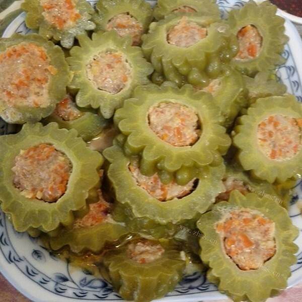 好吃的彩丝萝卜酿