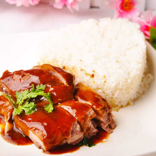 家常腊鸭饭