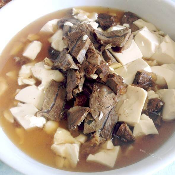 美味酱牛肉炖豆腐