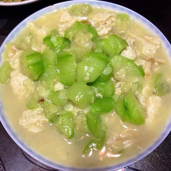 好吃的丝瓜米粉肉